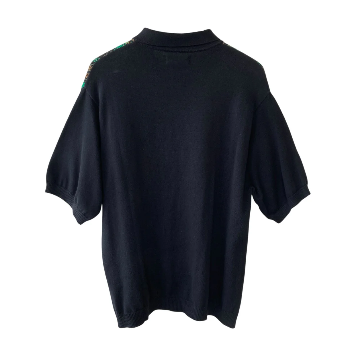 24SSPlaid Knit S S Polo半袖 ニットポロシャツ - Image 2