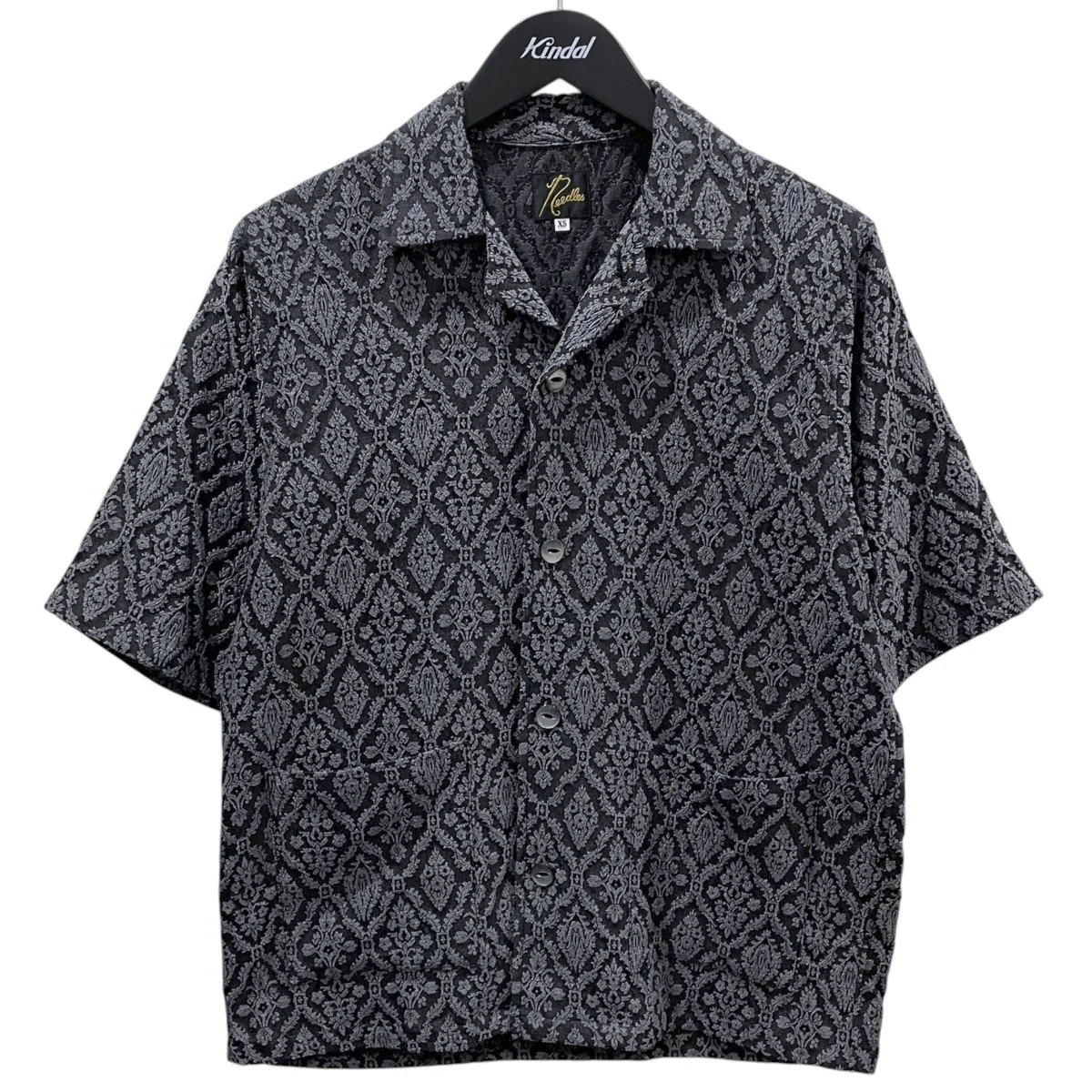 24SS 総柄半袖シャツ Cabana Shirt - Victorian Jacquard カバナシャツ ヴィクトリアンジャガード RW270