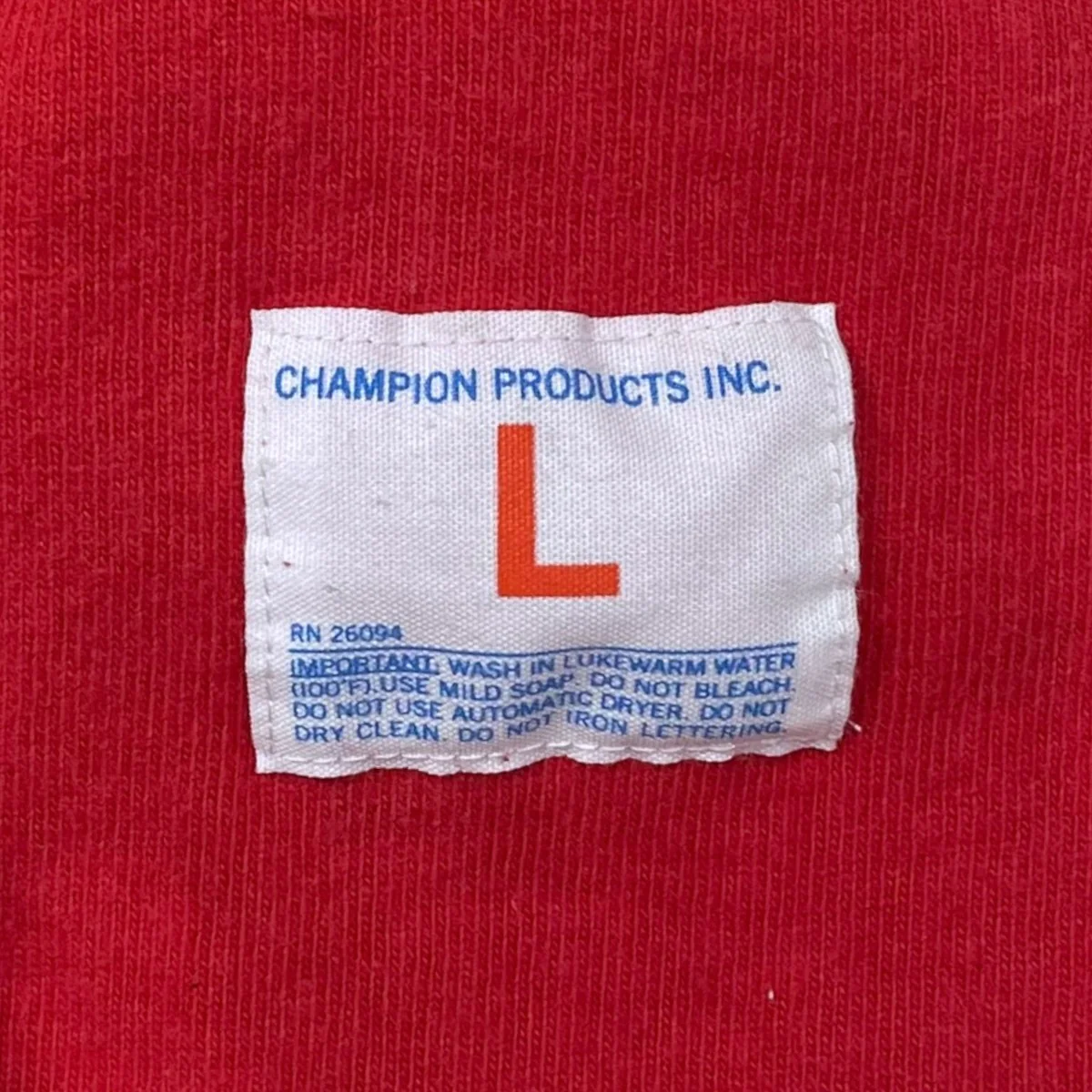 70-80S 七分袖カットソー バータグ Football T-Shirt フットボールTシャツ - Image 6