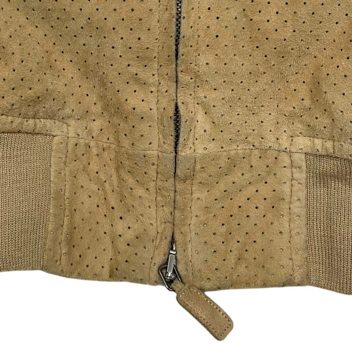 ジップアップパンチングレザージャケット Swing Top スウィングトップ - Image 6