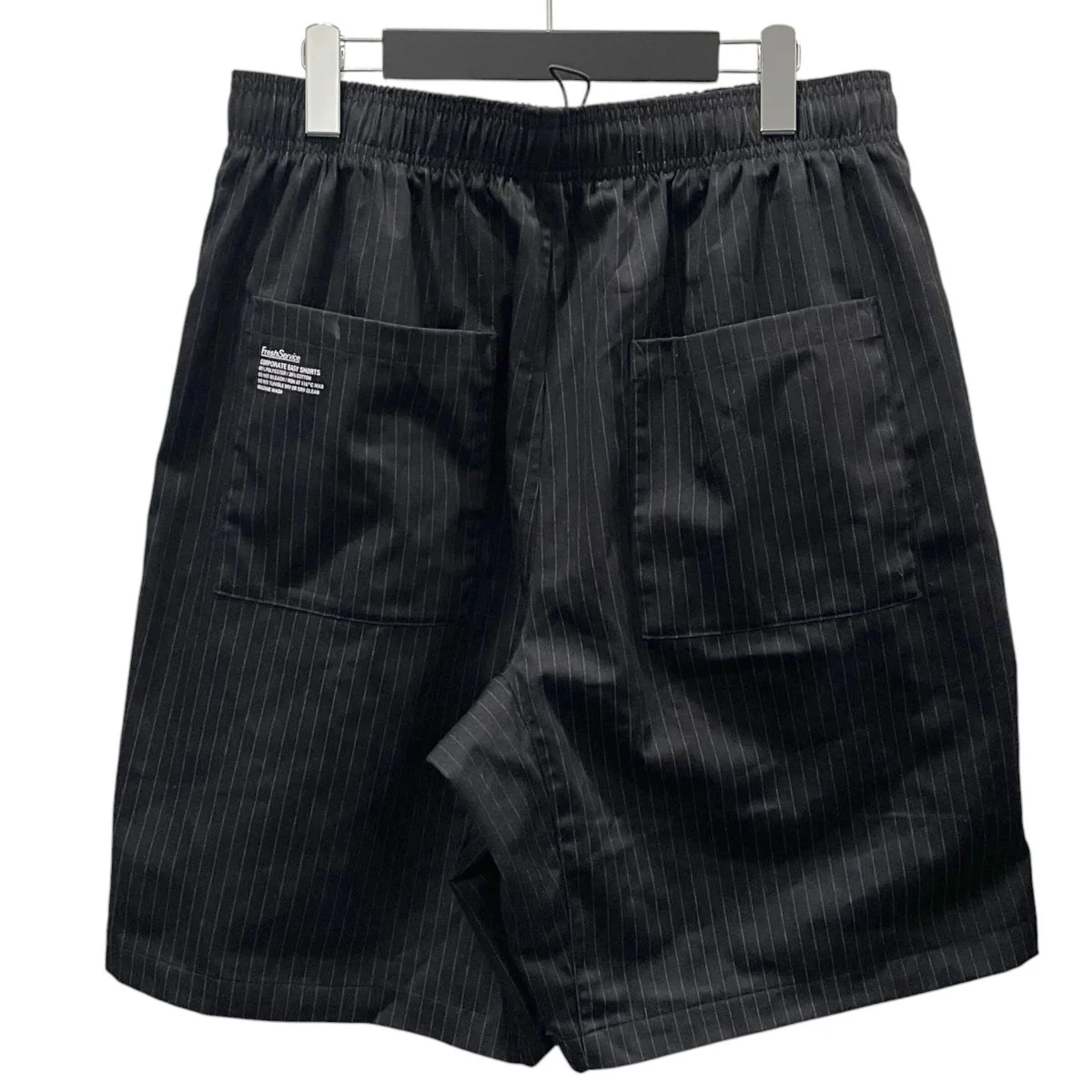 25SS ストライプ柄イージーハーフパンツ CORPORATE EASY SHORTS コーポレートイージーショーツ FSC251-40039B - Image 2
