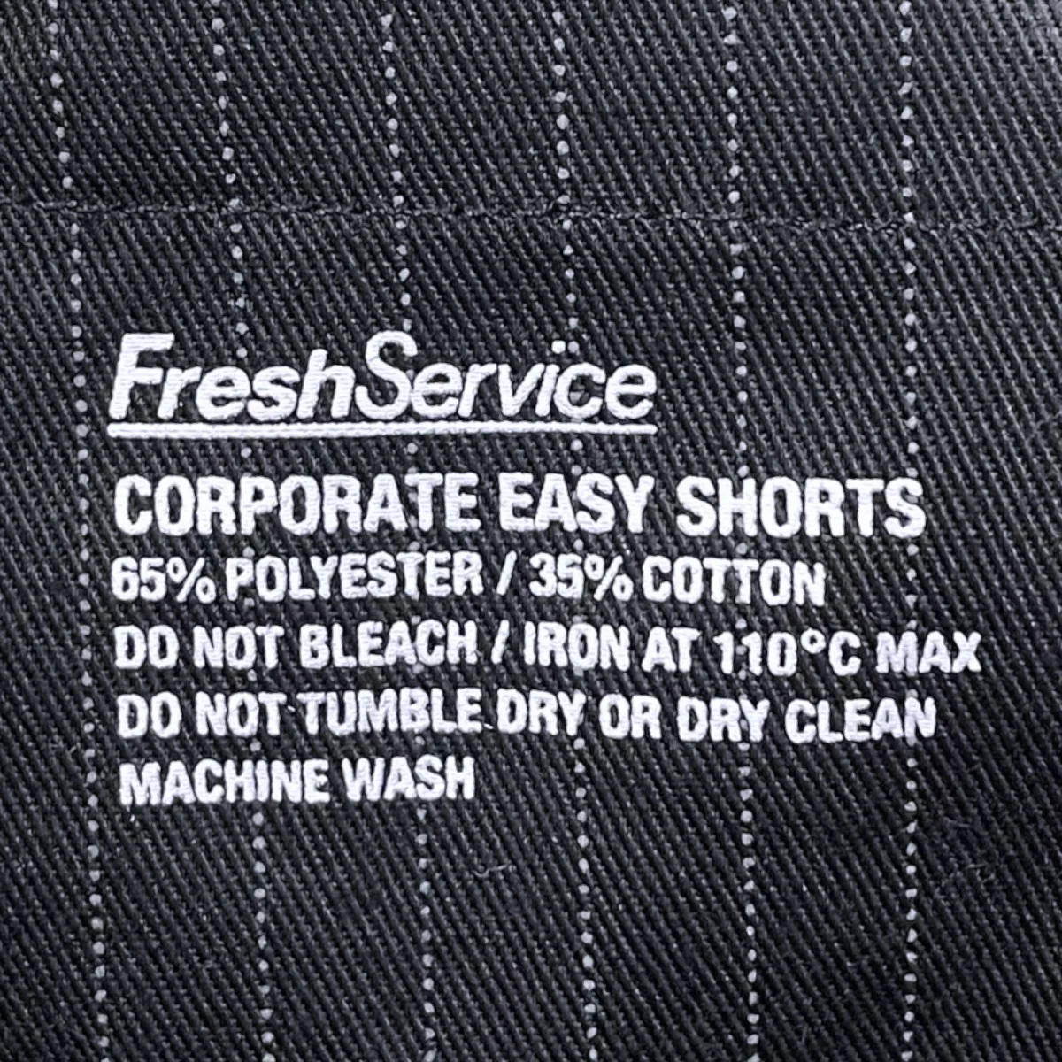 25SS ストライプ柄イージーハーフパンツ CORPORATE EASY SHORTS コーポレートイージーショーツ FSC251-40039B - Image 4