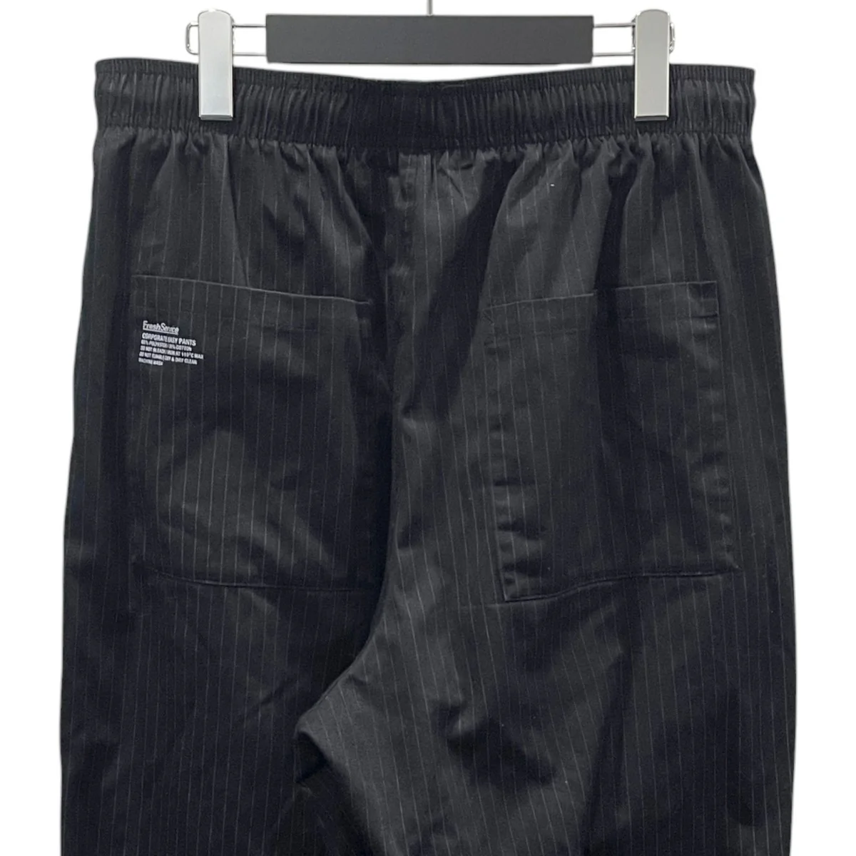 24AW ストライプ柄イージーパンツ CORPORATE EASY PANTS コーポレートイージーパンツ FSC243-40038B - Image 4