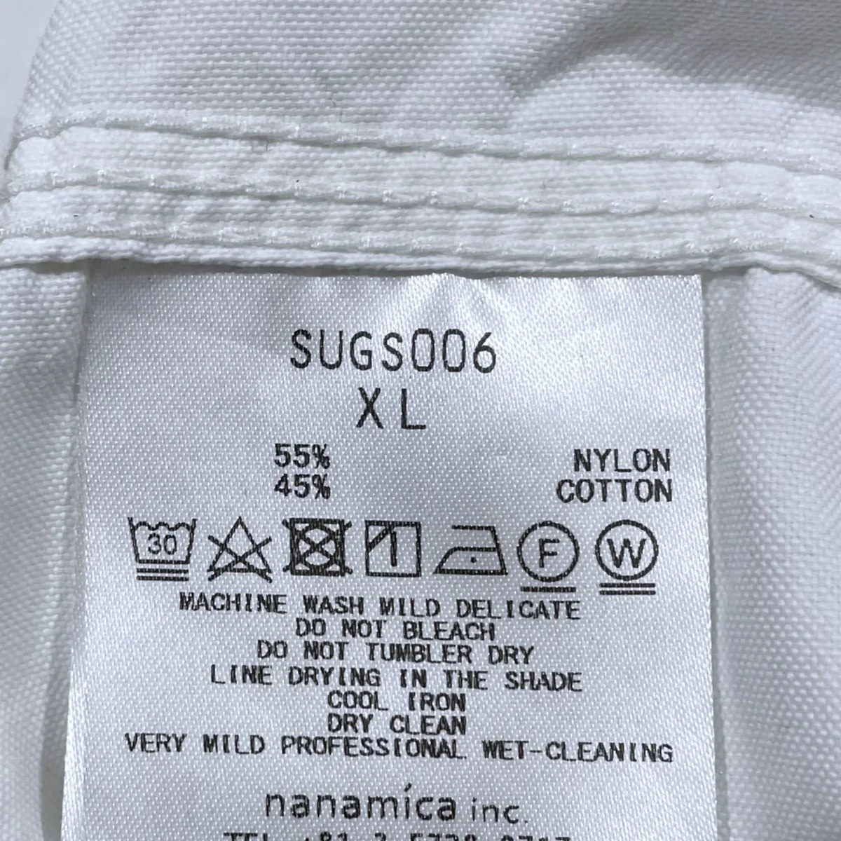 ボタンダウンウィンドシャツ Button Down Wind Shirt SUGS006 - Image 9