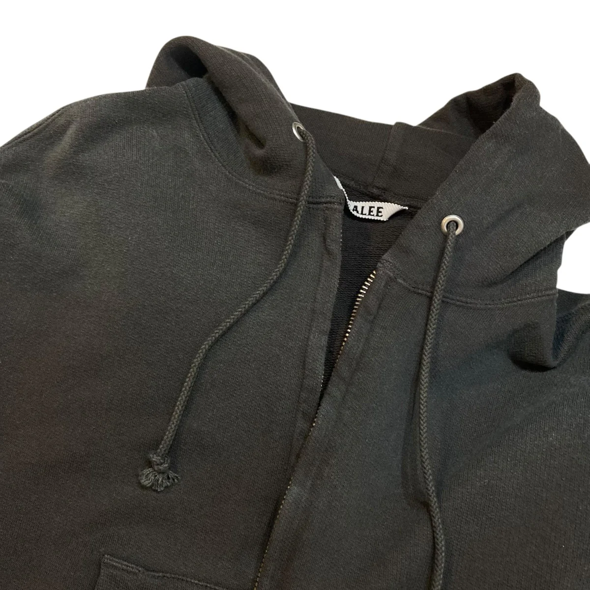 PRODUCT DYED PIMA LIGHT SWEAT ZIP PARKAジップパーカーA25AP03MS - Image 6