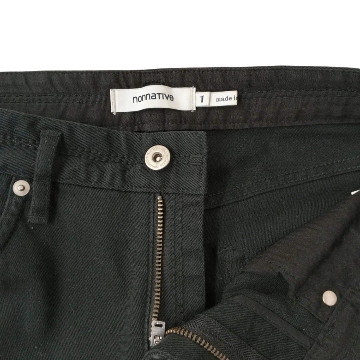 DWELLER 5P JEANS 01 COTTON DRILL TWILL STRETCHデニムパンツNN-P4232 - Image 3