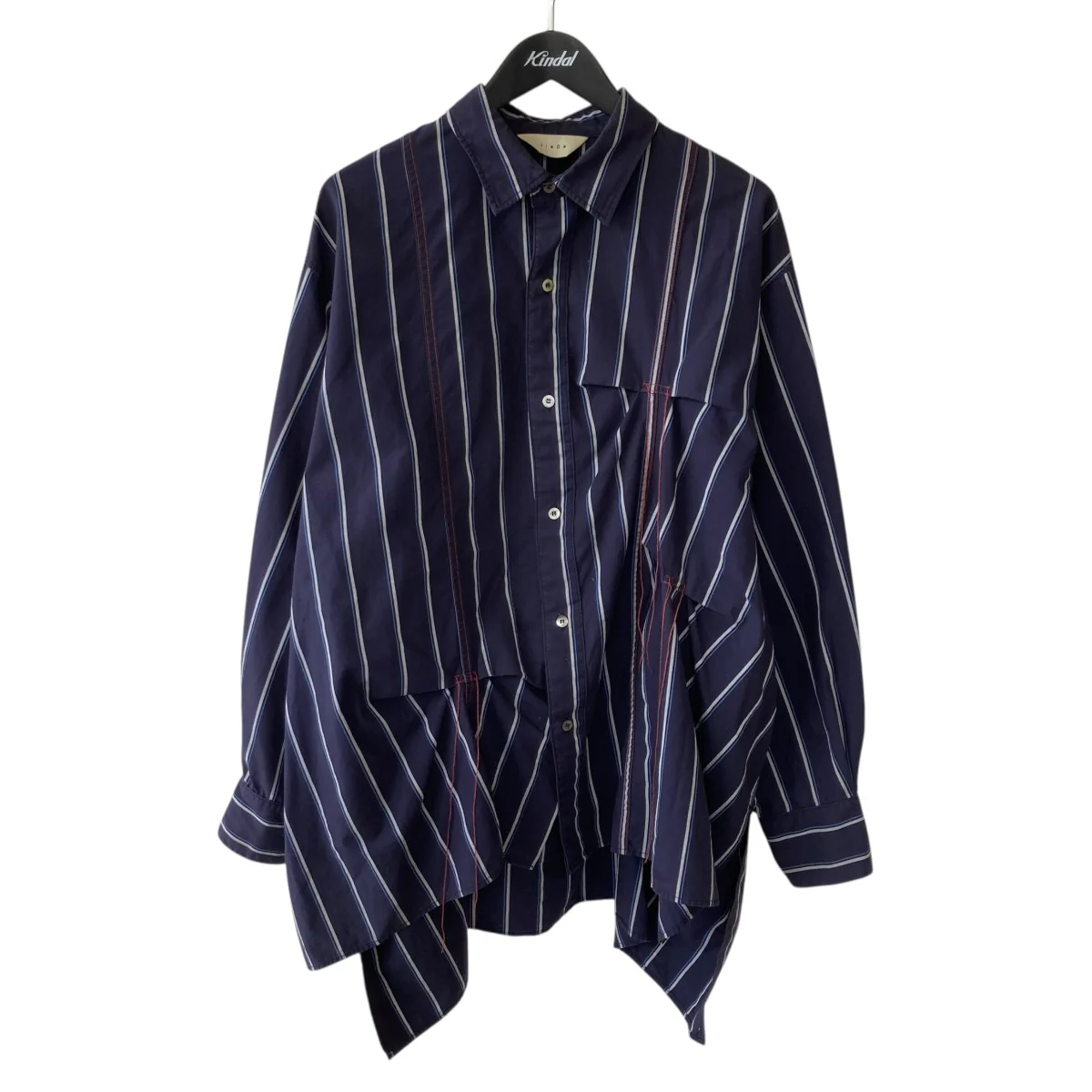 HAND STITCH STRIPE SHIRT長袖シャツjie-20w-sh02