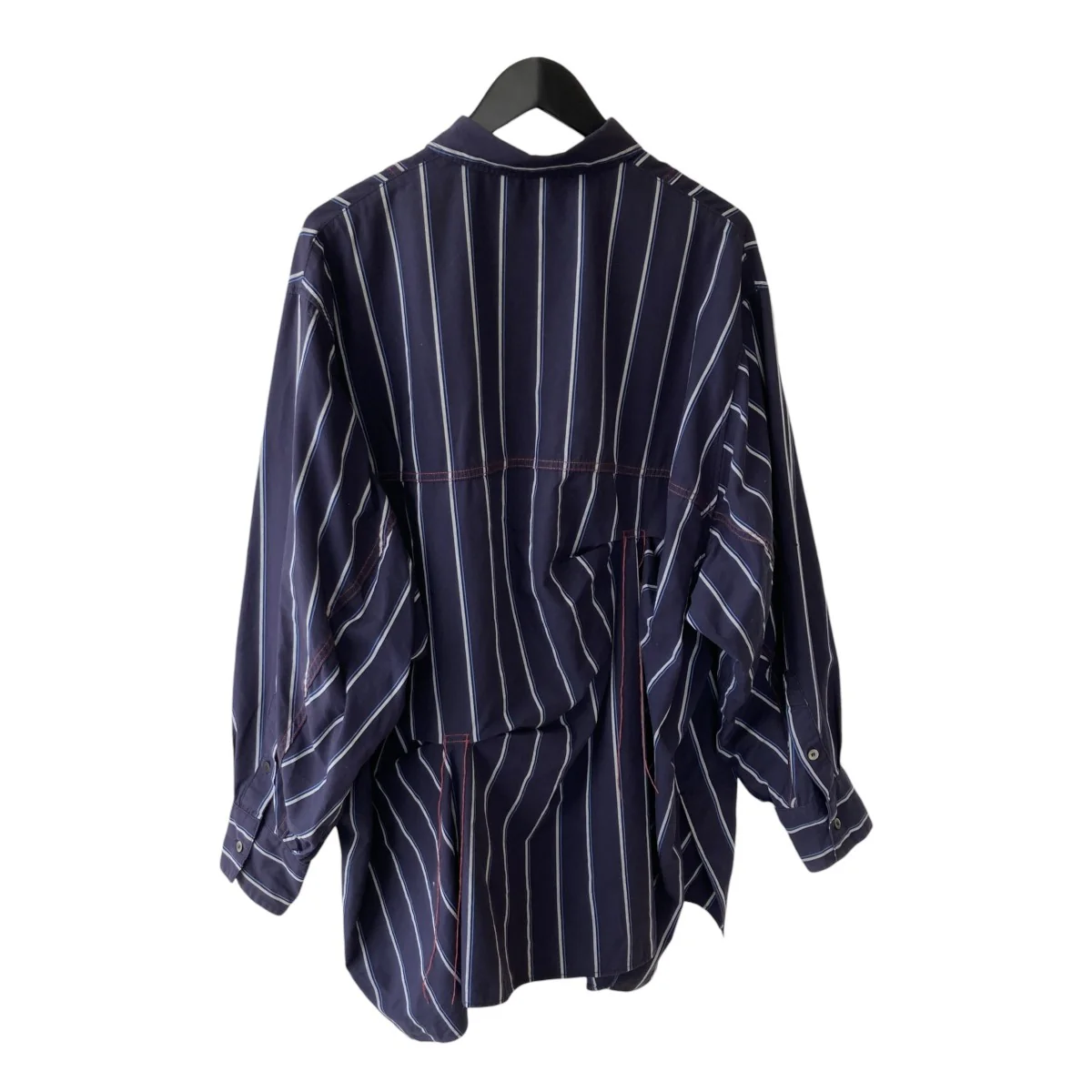 HAND STITCH STRIPE SHIRT長袖シャツjie-20w-sh02 - Image 2