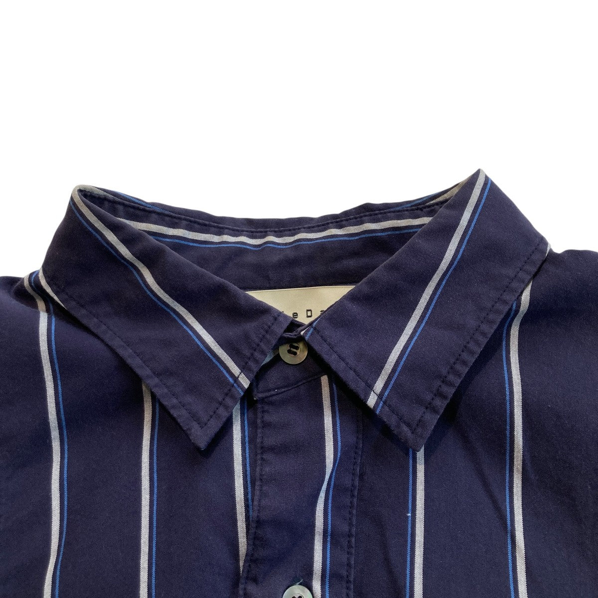 HAND STITCH STRIPE SHIRT長袖シャツjie-20w-sh02 - Image 7