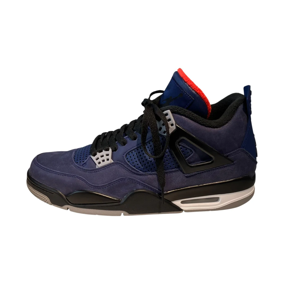 Air Jordan 4 Retro WNTR Loyal Blue White BlackハイカットスニーカーCQ9597-401 - Image 2