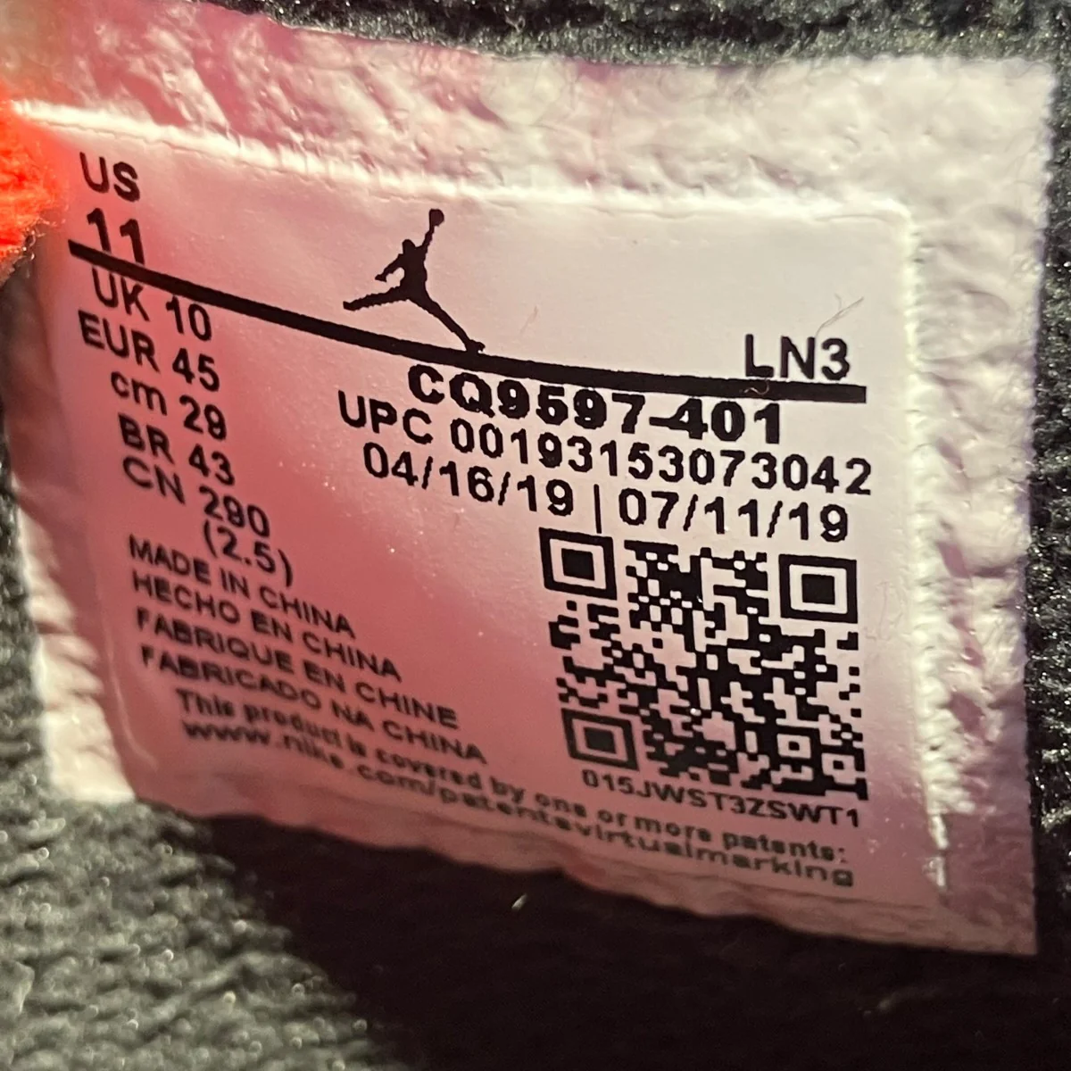 Air Jordan 4 Retro WNTR Loyal Blue White BlackハイカットスニーカーCQ9597-401 - Image 6