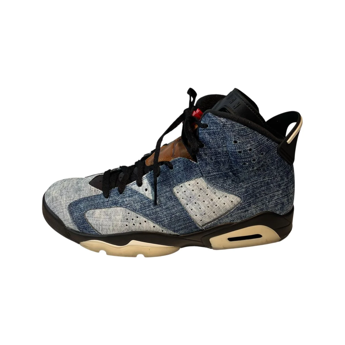 Air Jordan 6 Washed DenimハイカットスニーカーCT5350-401 - Image 2