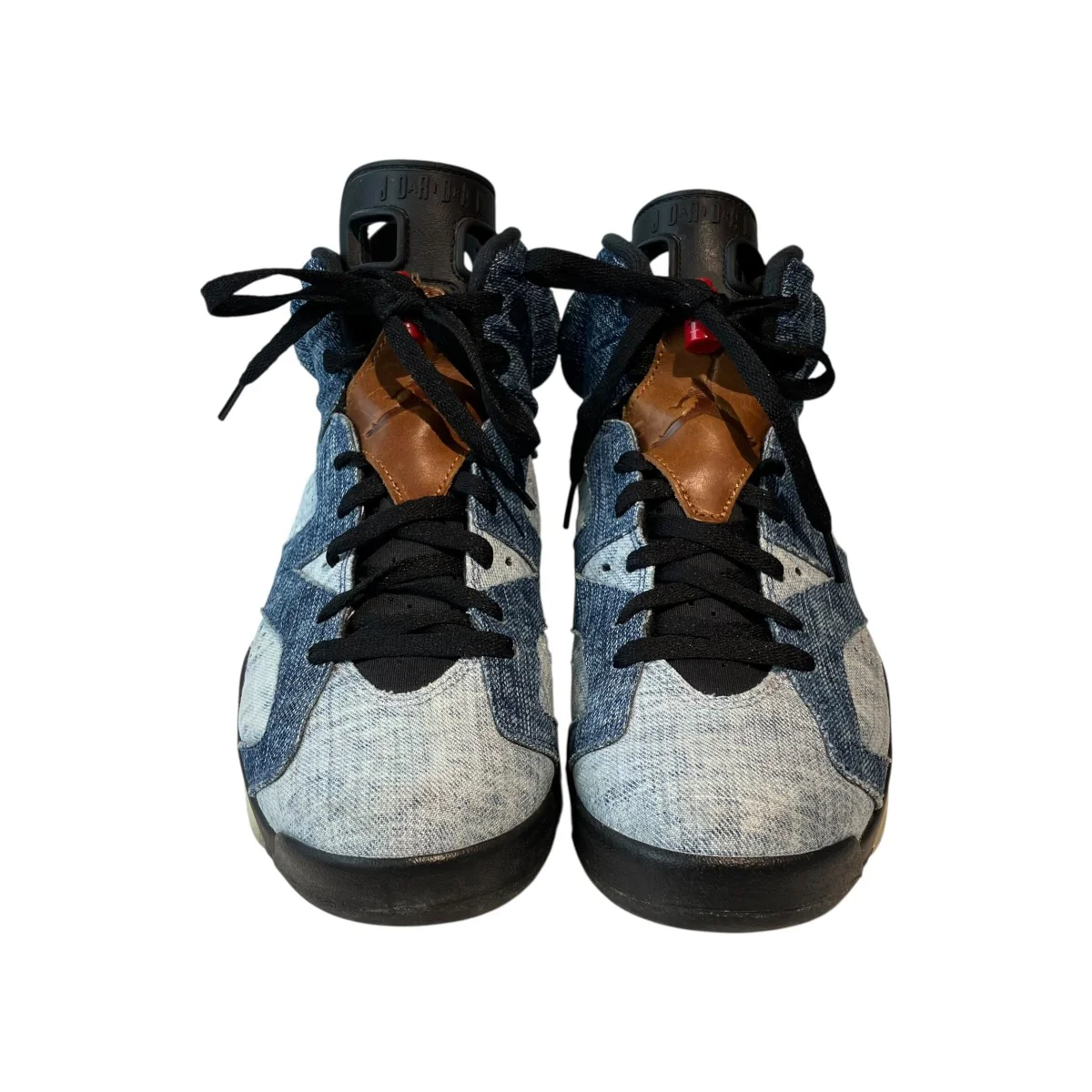 Air Jordan 6 Washed DenimハイカットスニーカーCT5350-401 - Image 3