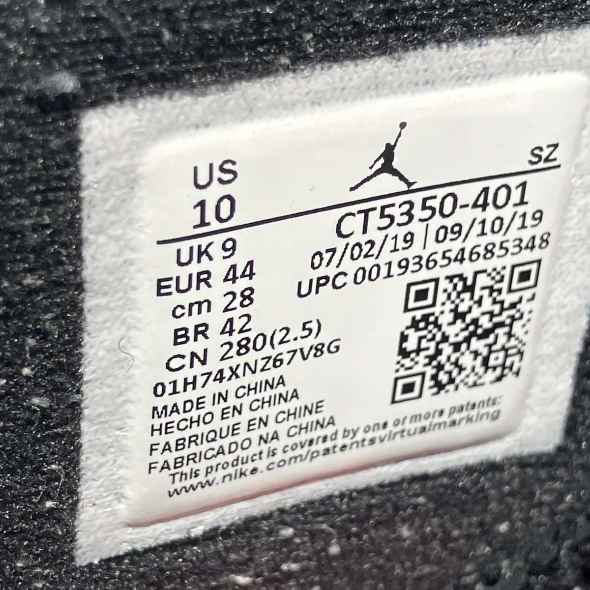 Air Jordan 6 Washed DenimハイカットスニーカーCT5350-401 - Image 6