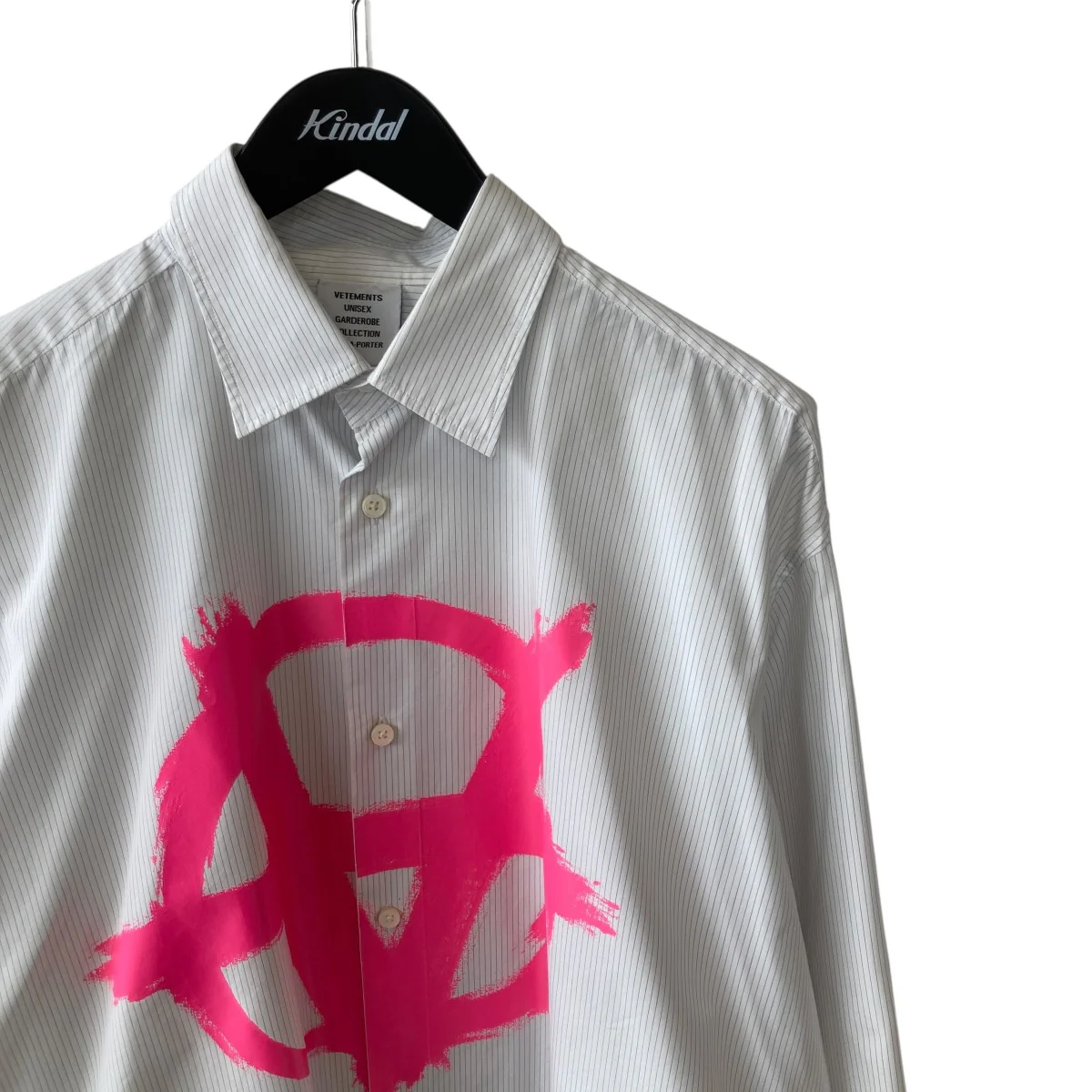 ANARCHY LOGO SHIRTストライプシャツUA52SH550P - Image 3