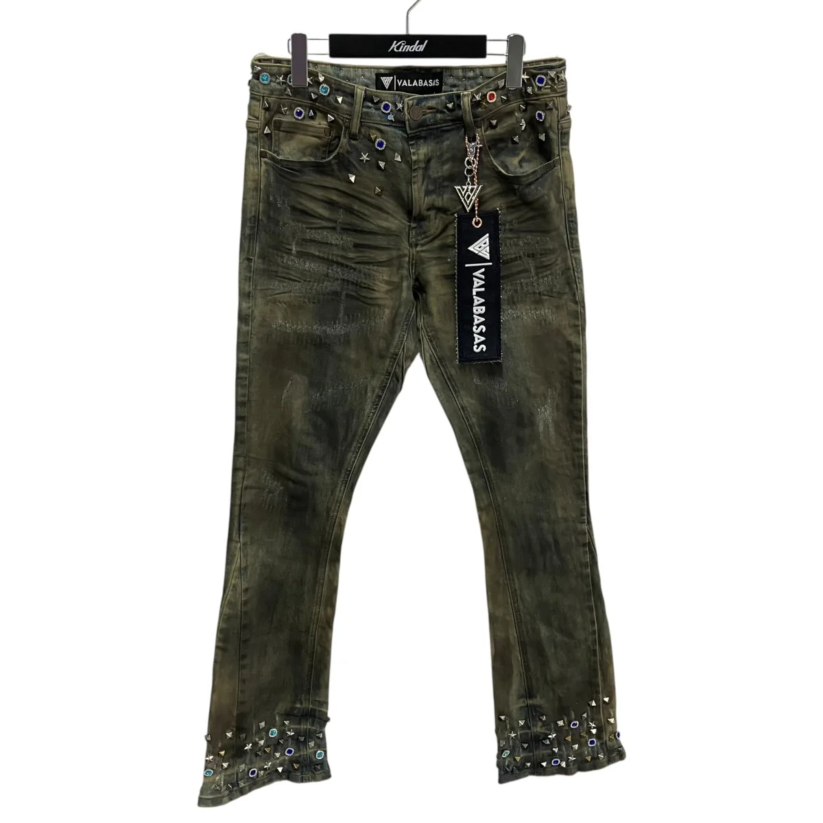DIRTY VINTAGE STACKED -USED INDIGO-デニムパンツ