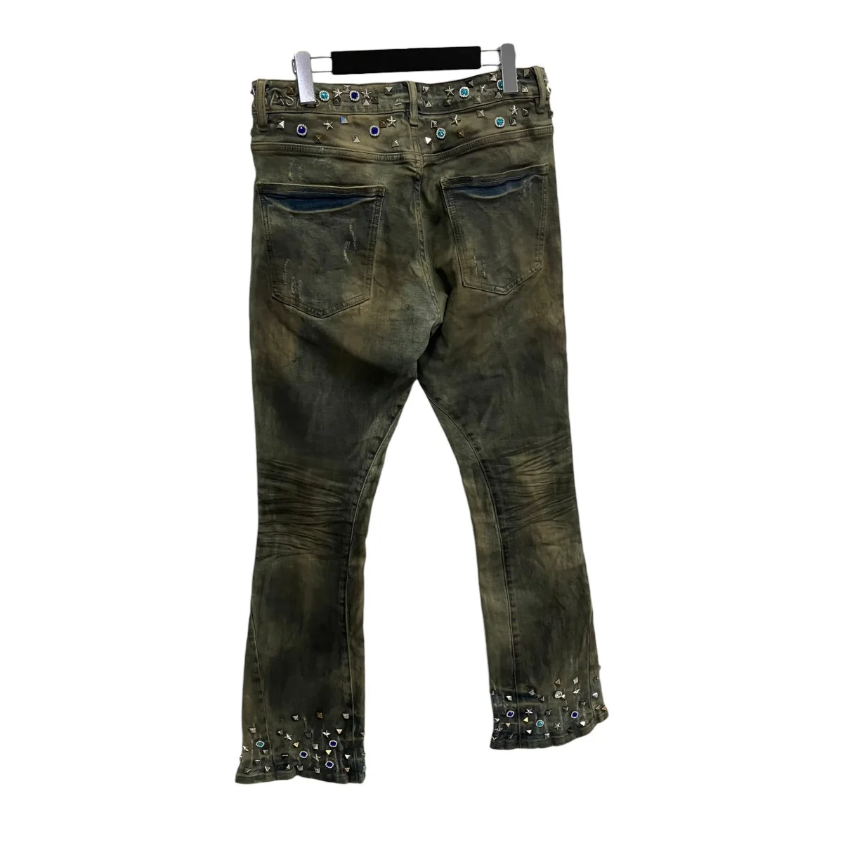 DIRTY VINTAGE STACKED -USED INDIGO-デニムパンツ - Image 2