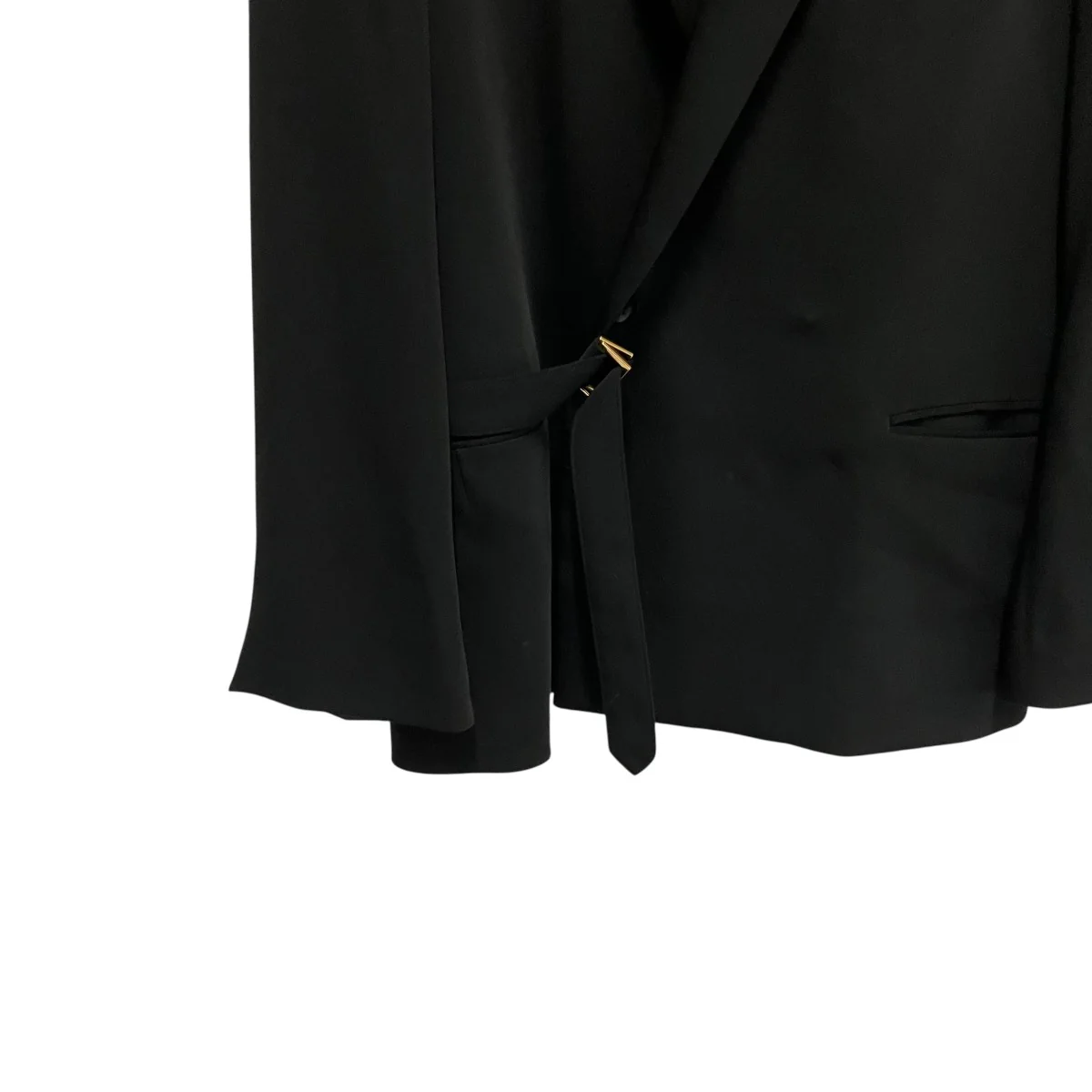 Double Satin Tailored Tie Locken Jacketジャケット25-SS-018 - Image 4