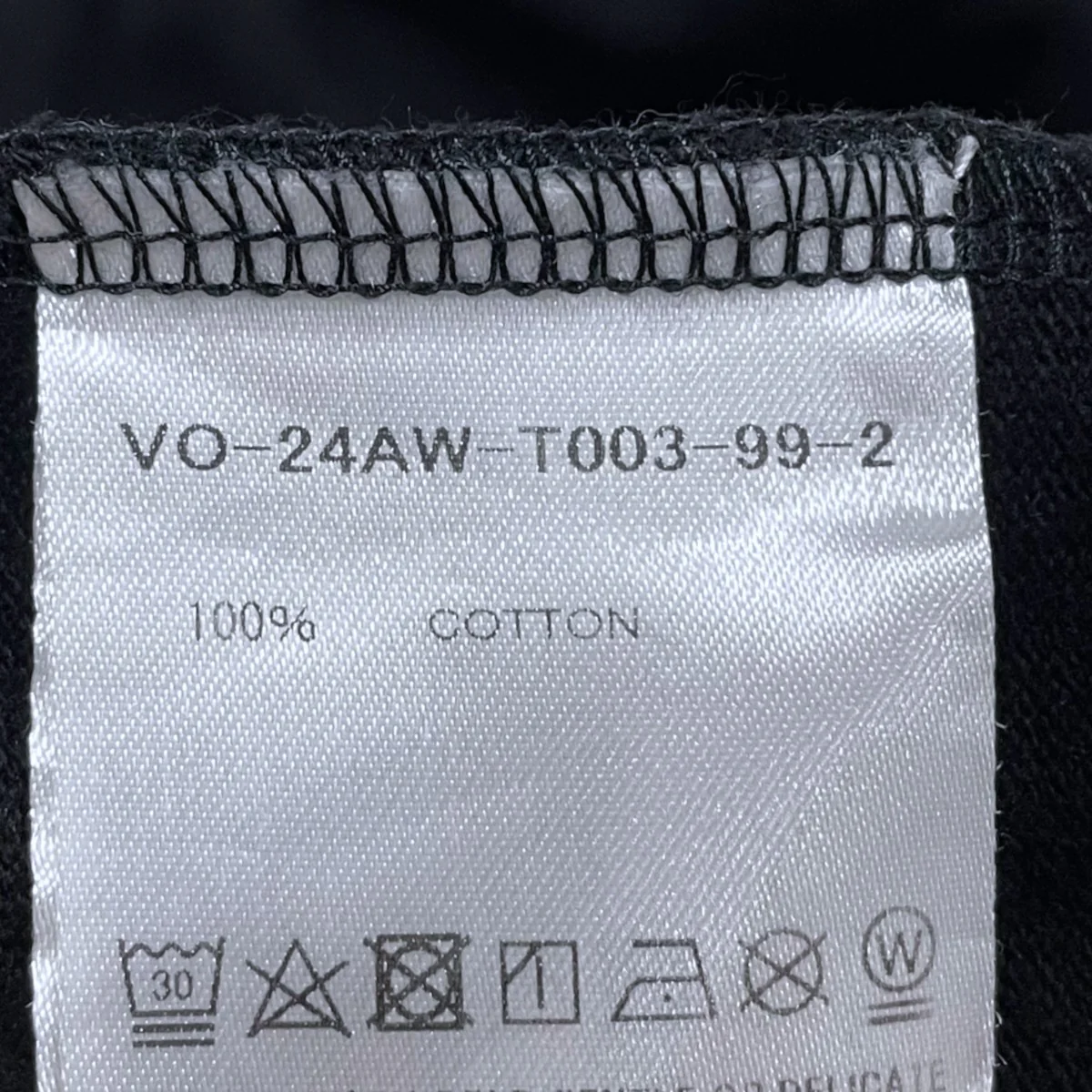 24AW ロゴプリントTシャツ BLUR TEE ブラーティー VO-24AW-T003-99-2 - Image 6