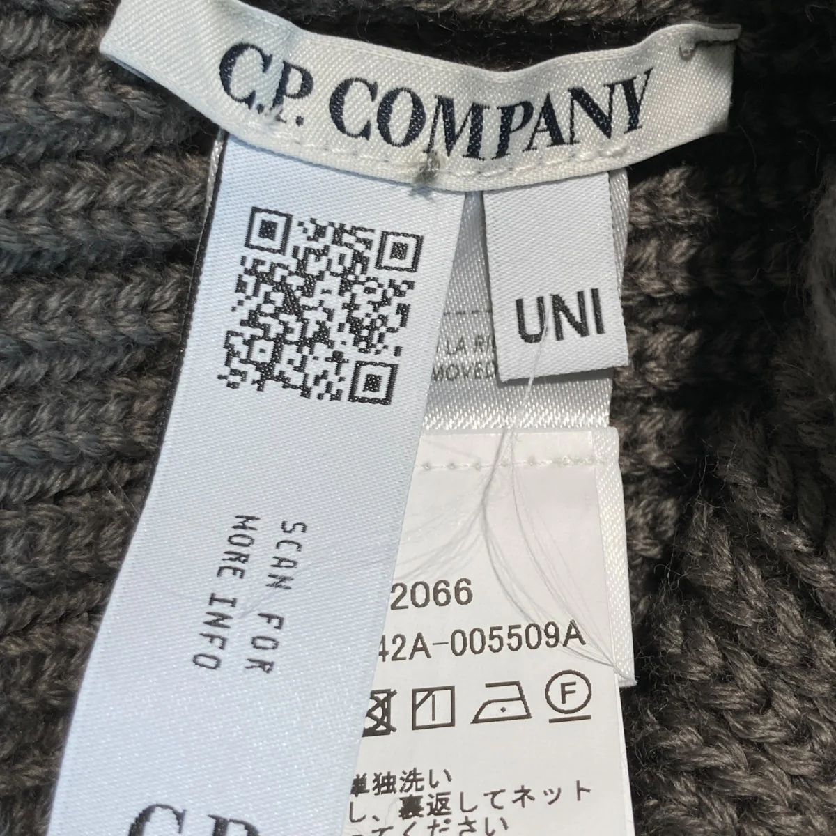 ACC KNIT CAP IN EF WOOLゴーグルビーニー19CMAC742A - Image 4