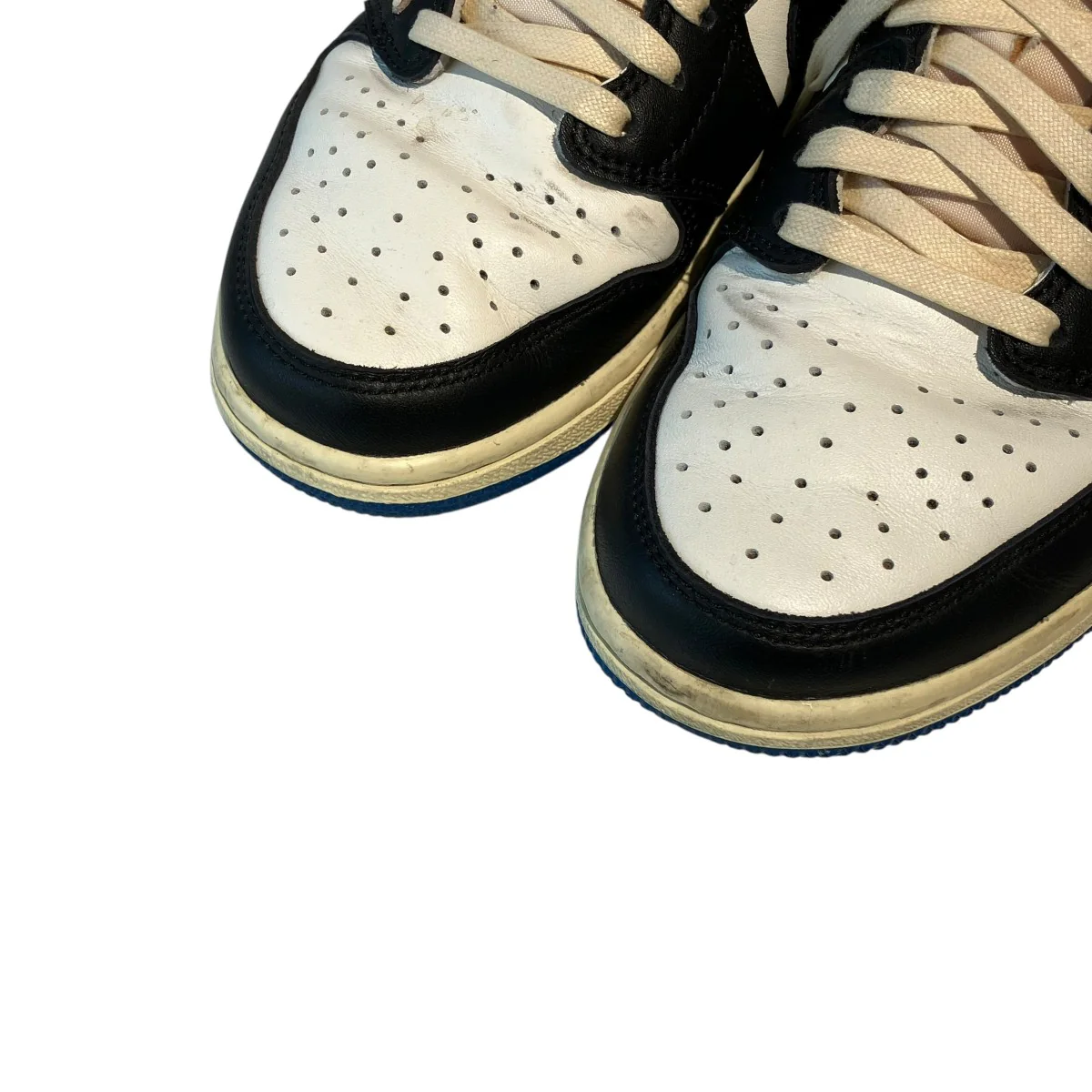 Travis Scott  fragment design Air Jordan 1 Low OG SP Military BlueローカットスニーカーDM7866-140 - Image 7