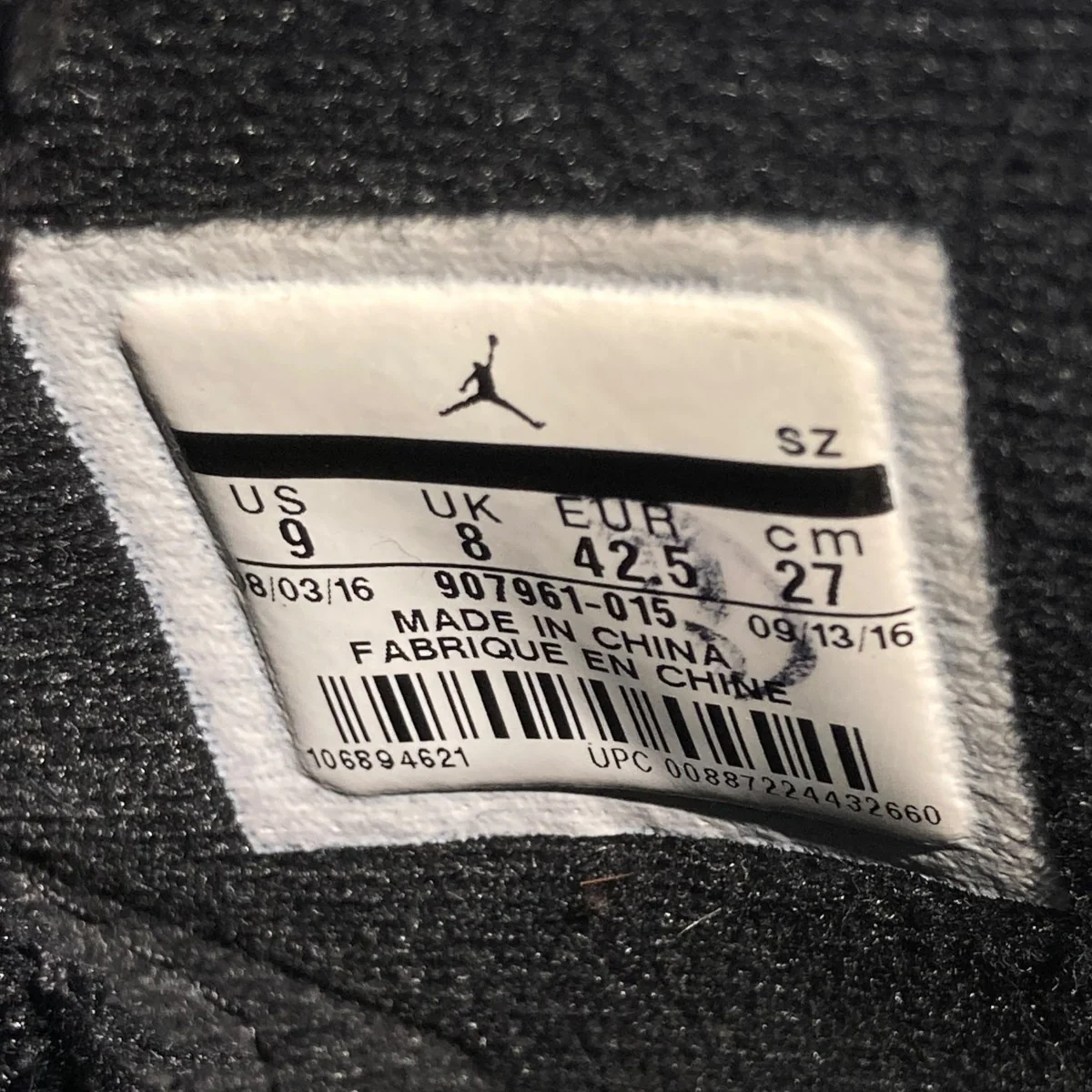 Air Jordan 6 Retro All Star 2017 Chameleonハイカットスニーカー907961-015 - Image 6