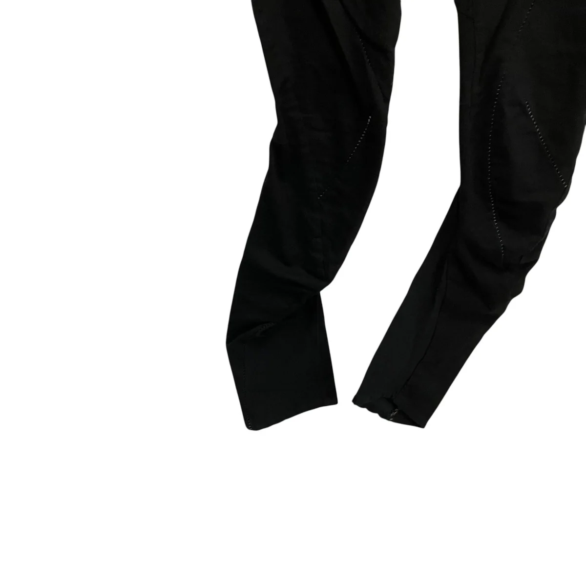 D.HYGEN Patchwork Jacquard Stretch Slim Pants Black SCABパンツS7107-0225A - Image 4