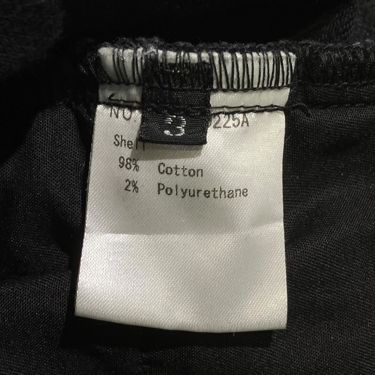 D.HYGEN Patchwork Jacquard Stretch Slim Pants Black SCABパンツS7107-0225A - Image 5