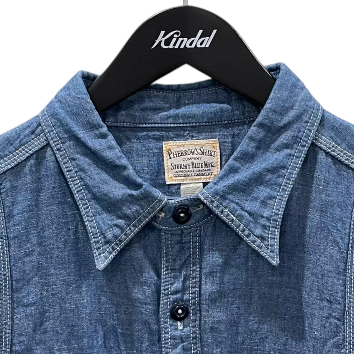 デニムシャツ Work Shirt ワークシャツ 770WS - Image 3