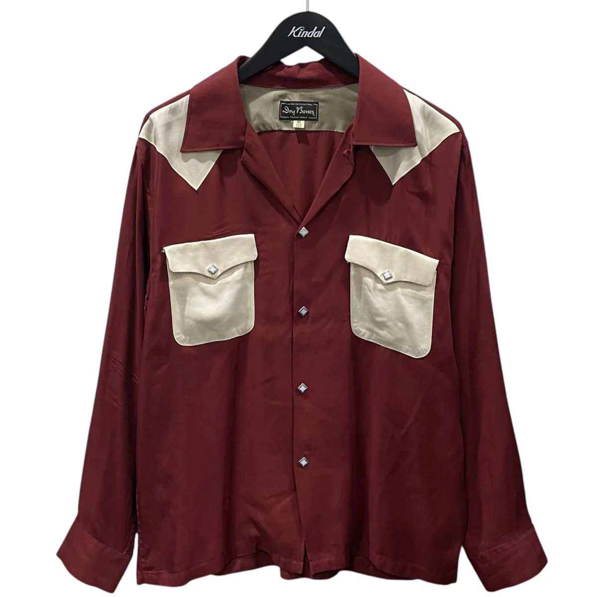 24AW オープンカラーシャツ Western Yoke Two Flap Open Shirt ウェスタンヨーク トゥーフラップ オープンシャツ DS-2744