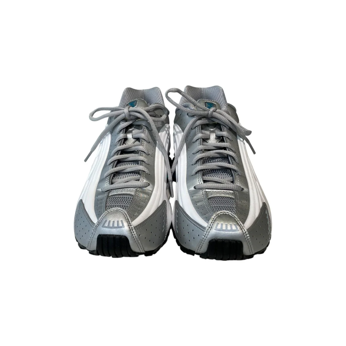 Shox TL Metallic Silver／White／Blue Lagoon／Blue Lagoonスニーカーhq1988-005 - Image 3