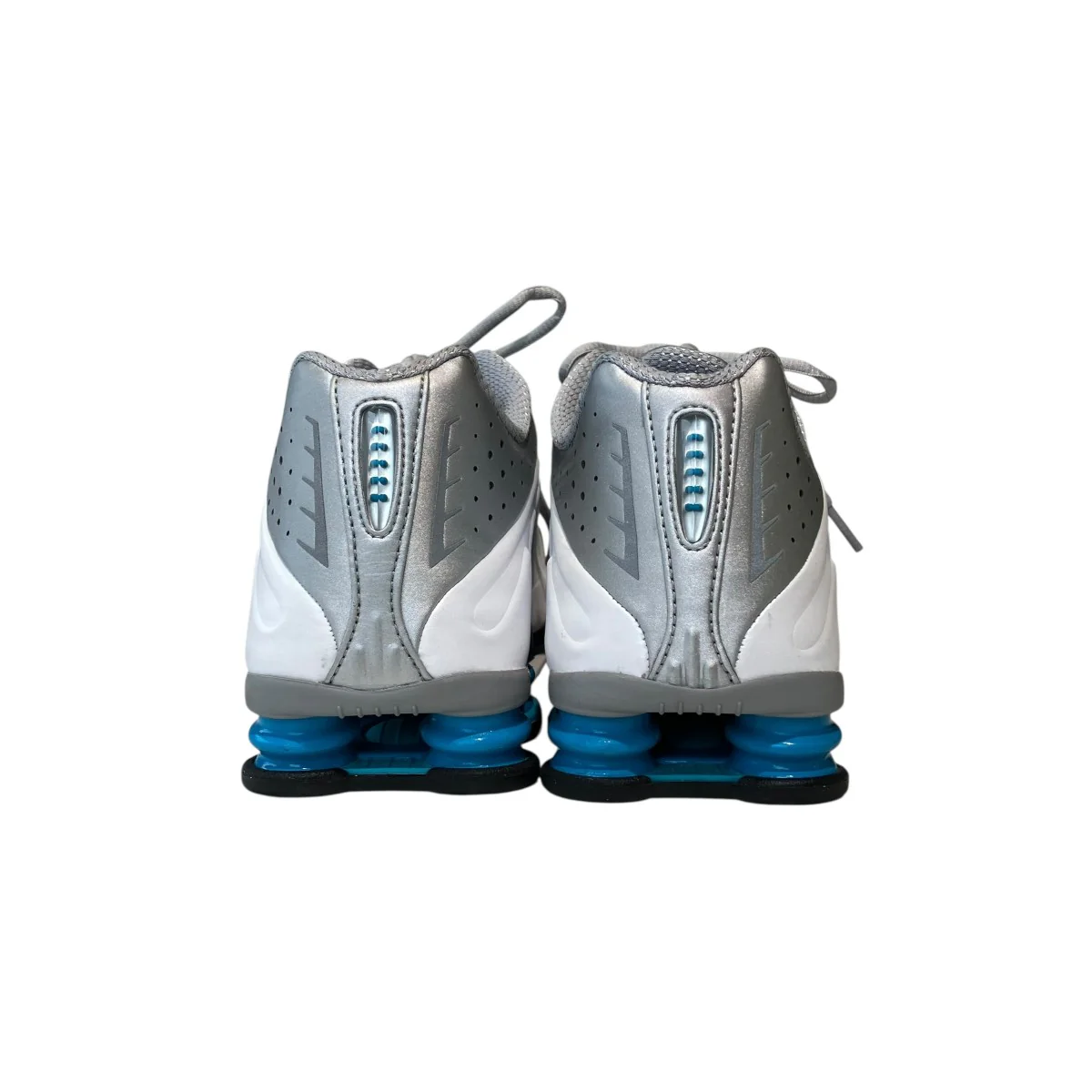 Shox TL Metallic Silver／White／Blue Lagoon／Blue Lagoonスニーカーhq1988-005 - Image 4