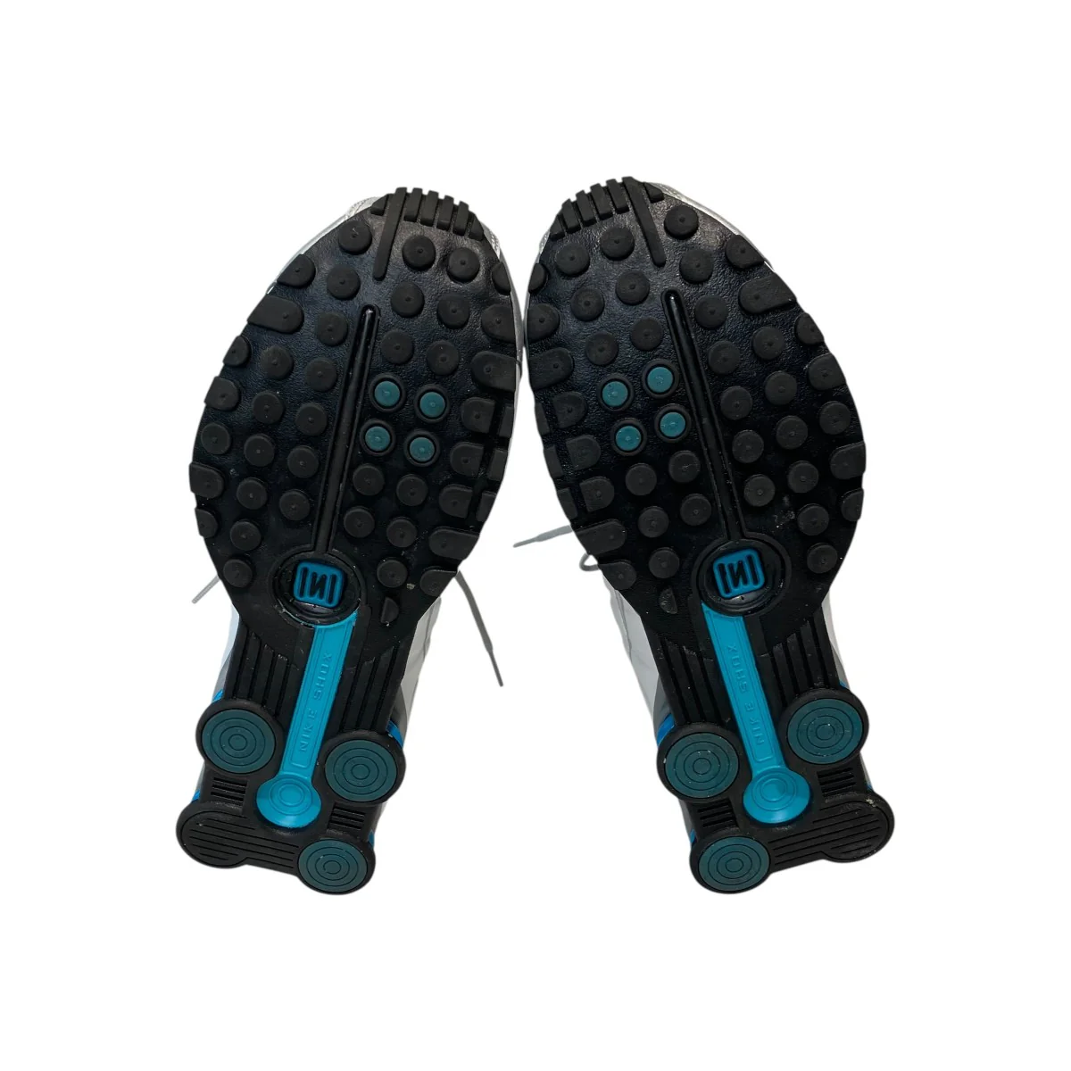Shox TL Metallic Silver／White／Blue Lagoon／Blue Lagoonスニーカーhq1988-005 - Image 5