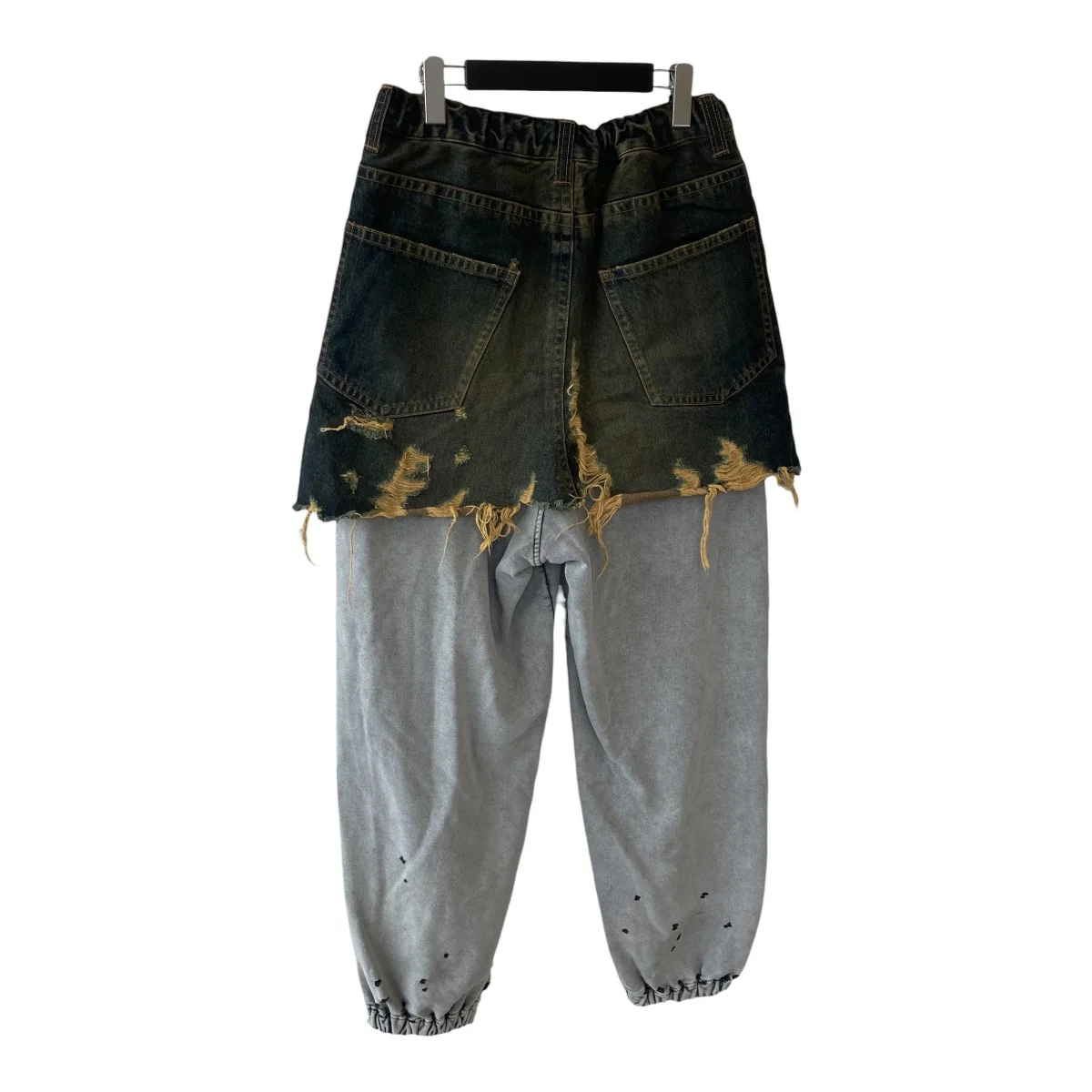MMY WAIST LAYERED JEANSパンツA15PT023 - Image 2