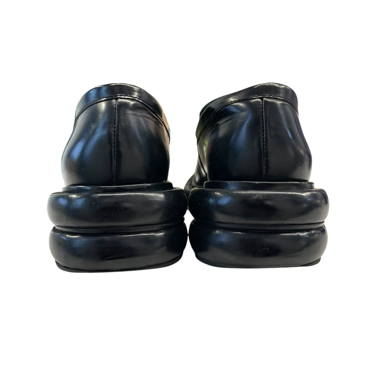 Black Stacked Loafersローファー - Image 4