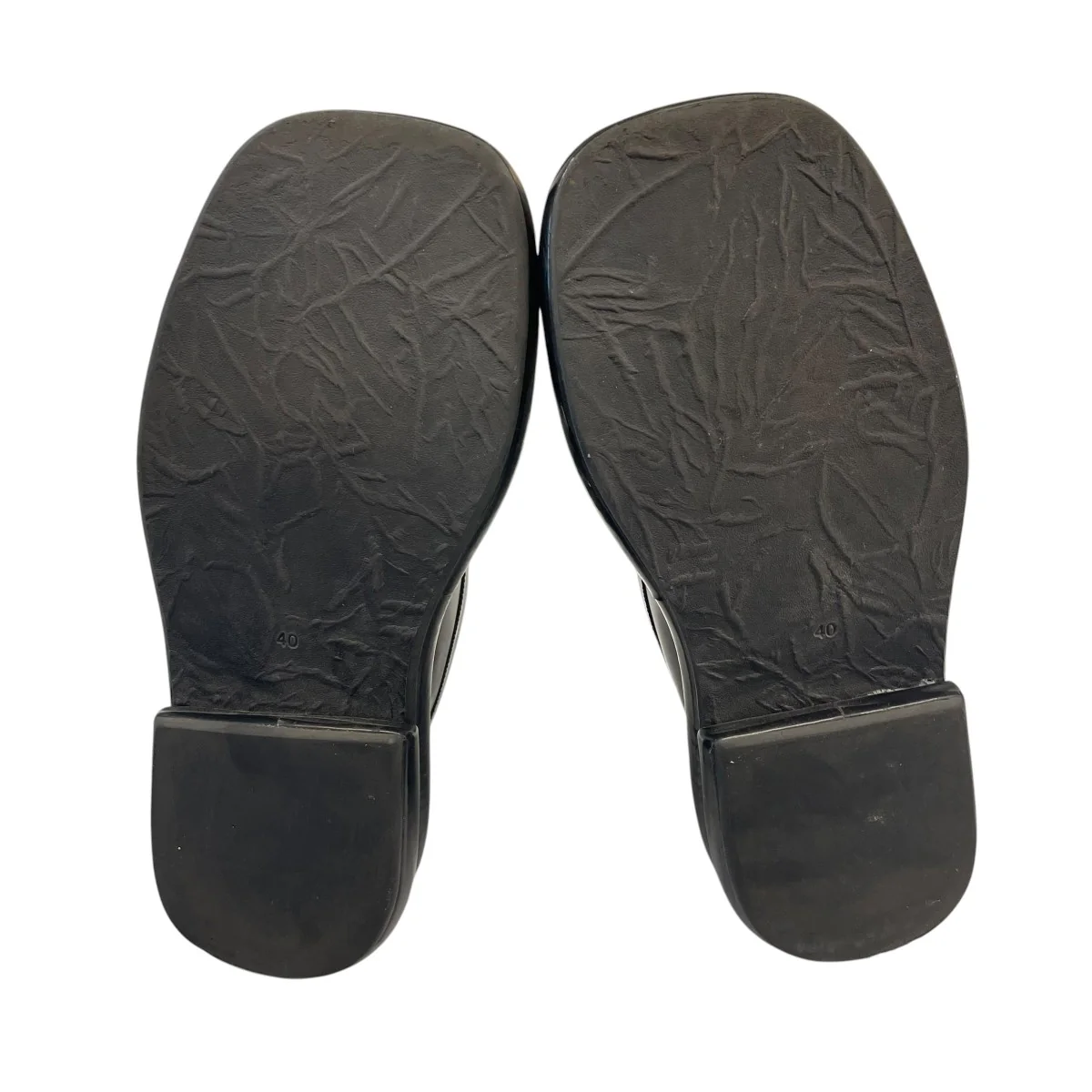 Black Stacked Loafersローファー - Image 5