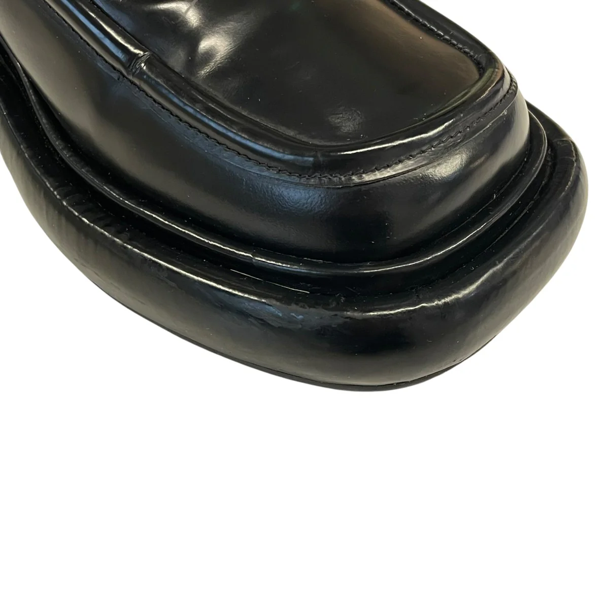 Black Stacked Loafersローファー - Image 7