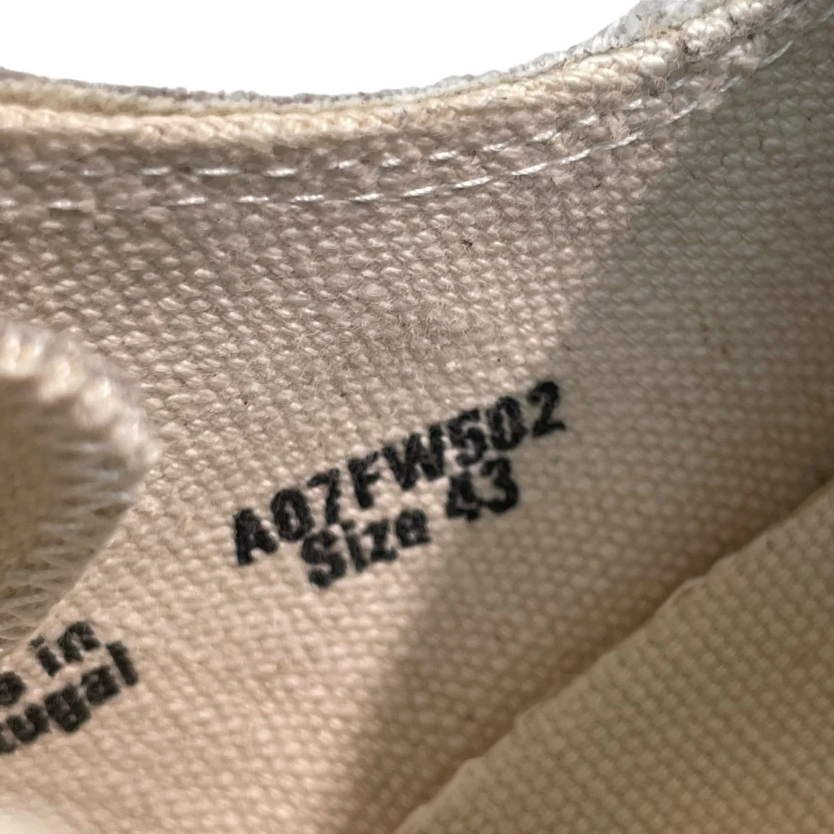 General Scale PAST Sole 6 top SneakerローカットスニーカーA07FW502 - Image 6