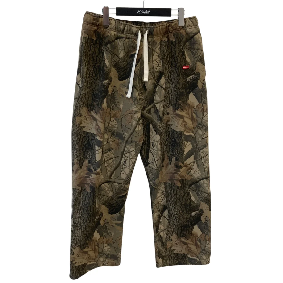 26SSSmall Box Drawstring Sweatpant Realtree Hardwoods Camoカモフラージュ柄スウェットパンツ