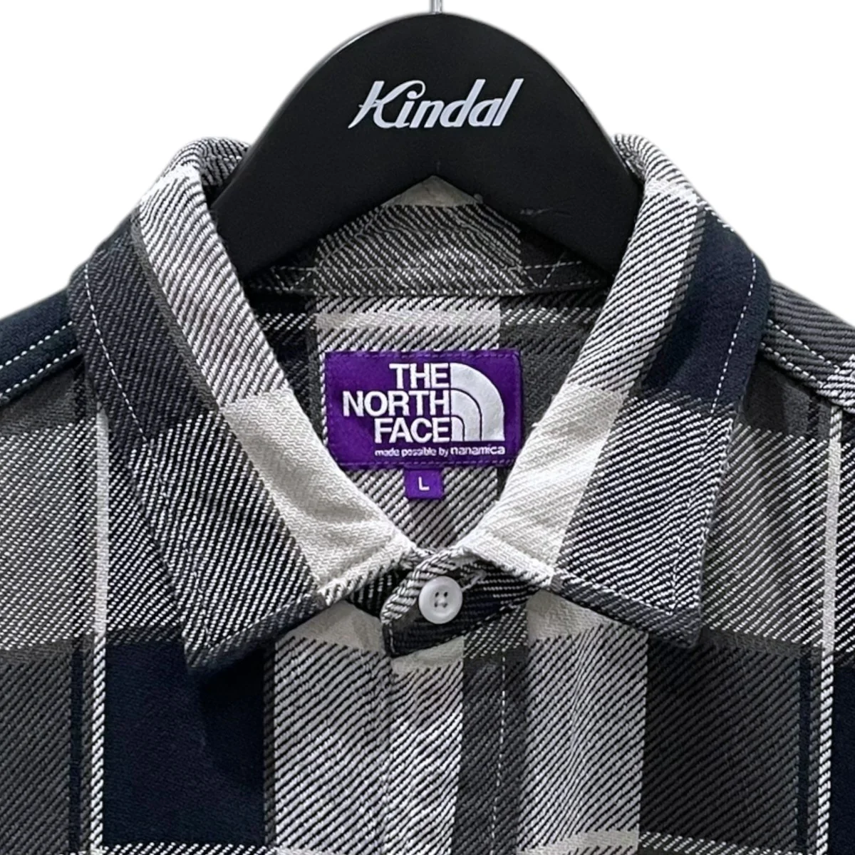 26SS チェック柄シャツ Flannel Plaid Field Shirt フランネル プレイド フィールドシャツ N26SG011 - Image 3