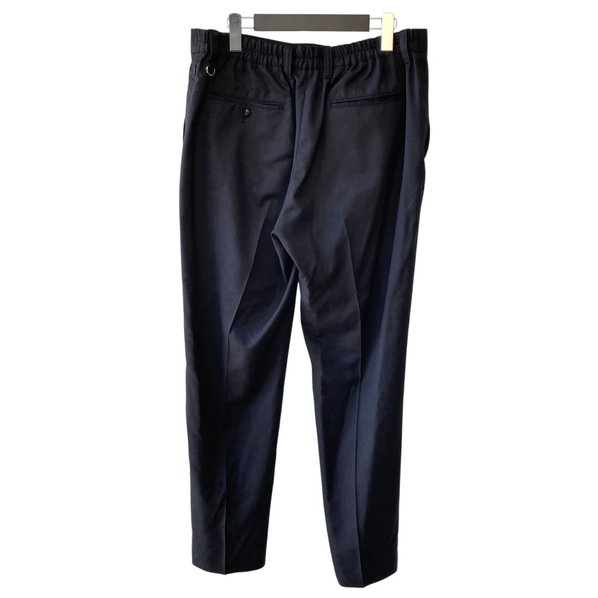24AWSUPER 100’S WOOL SHIRRING SLIM FITイージースラックスパンツSOPH-242017 - Image 2