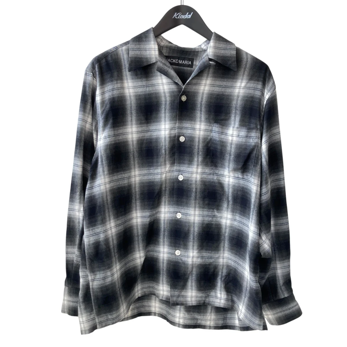 OMBRE CHECK SHIRT L/Sチェックシャツ