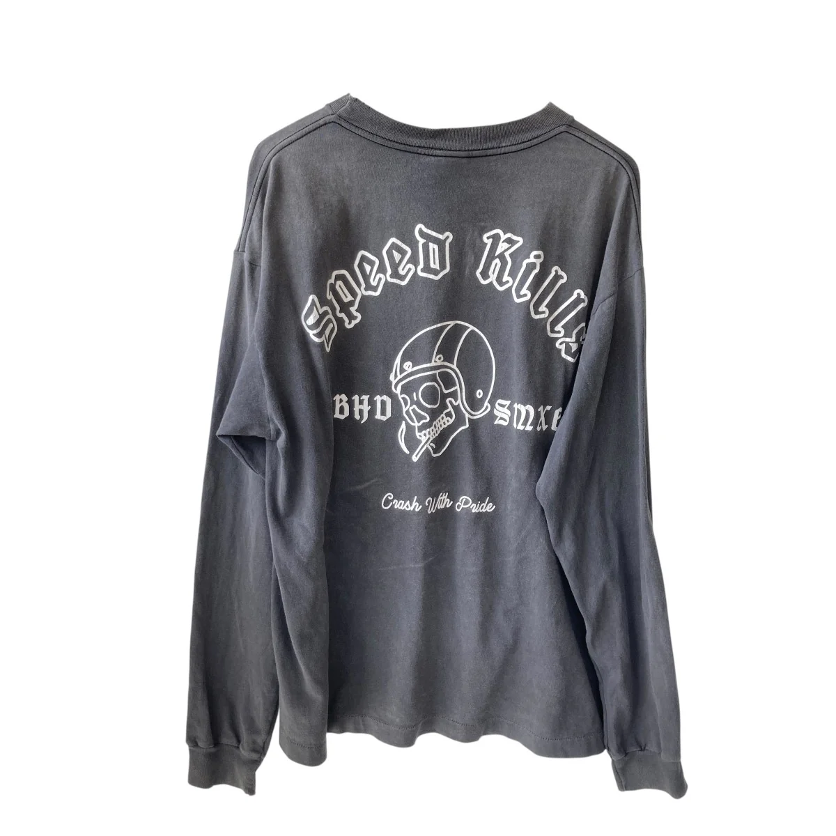 LS TEE SPEED KILLS加工長袖TシャツSM-HR8-0000-C72 - Image 2