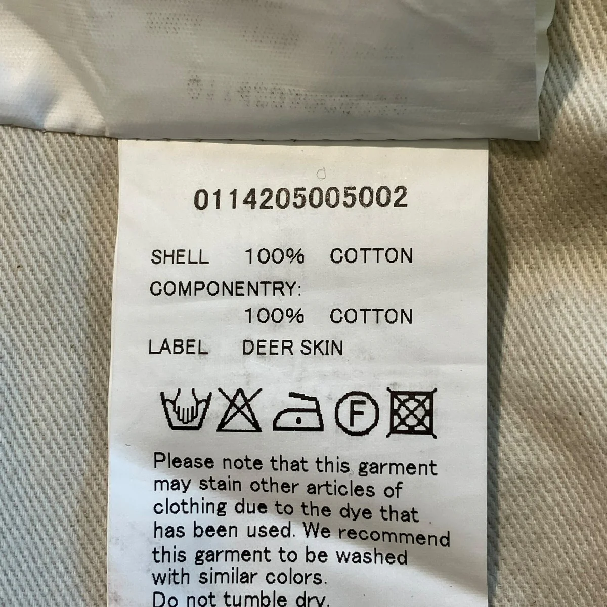 Social sculpture denimデニムパンツ0114205005002 - Image 6