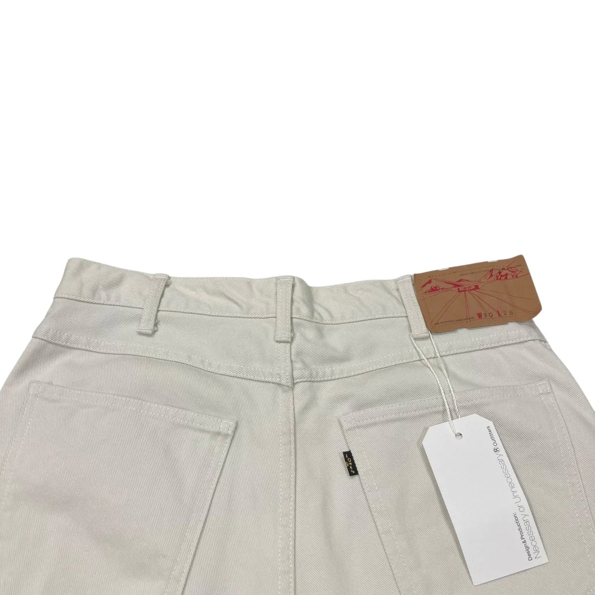 UNIFORM FIT WHITEデニムパンツ90011895 - Image 4