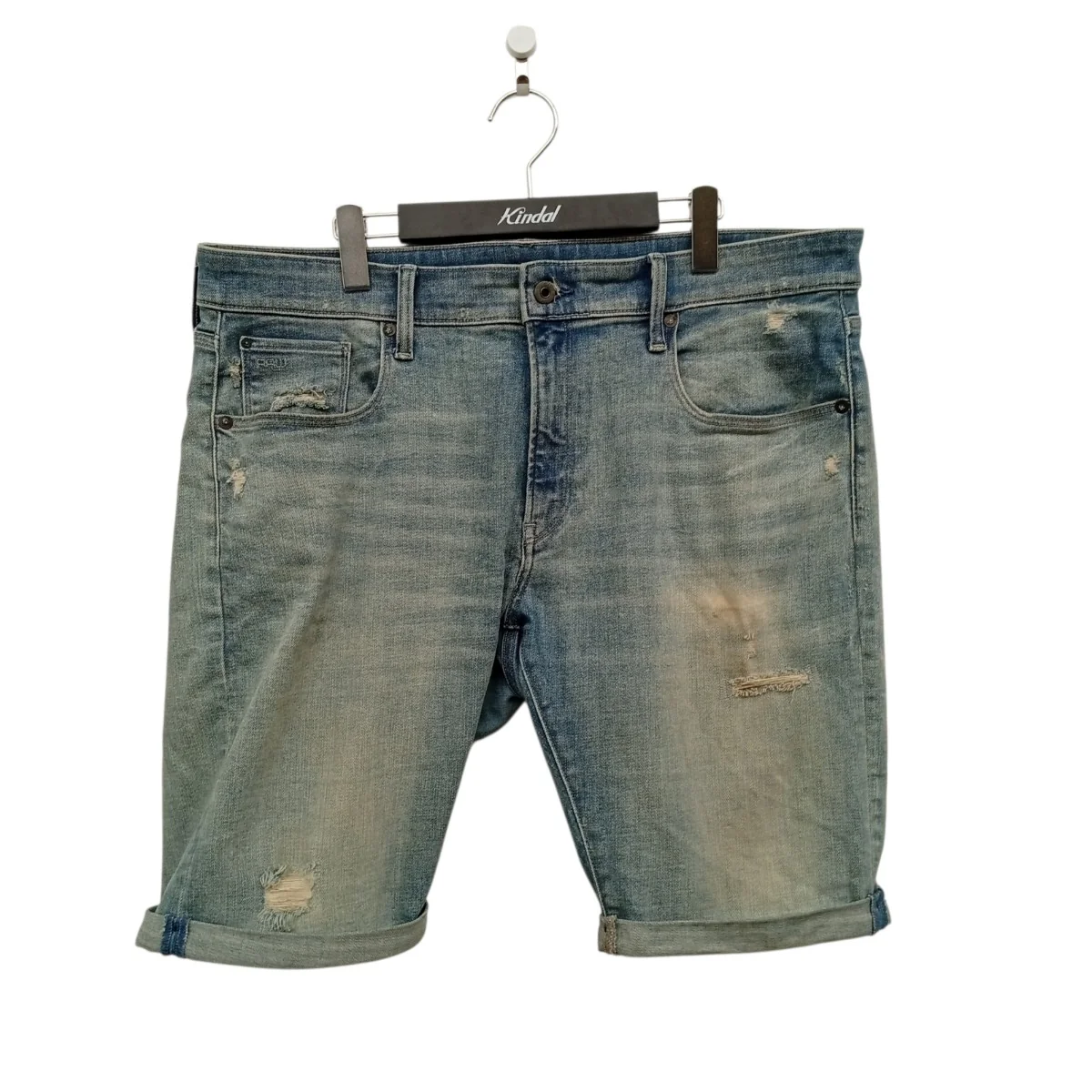 Denim Slim ShortsハーフパンツD17418-C051-C278