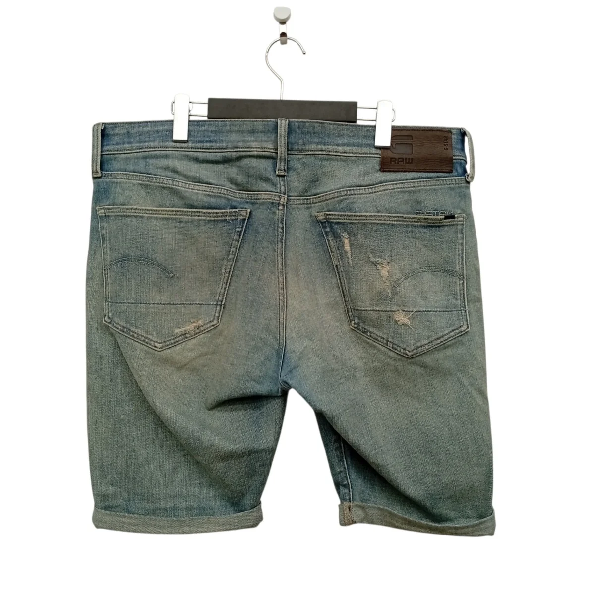 Denim Slim ShortsハーフパンツD17418-C051-C278 - Image 2