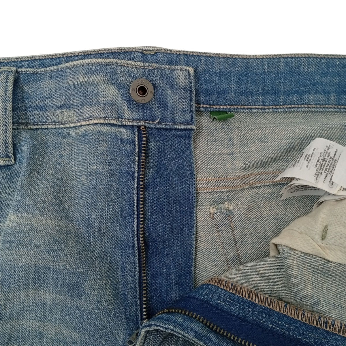 Denim Slim ShortsハーフパンツD17418-C051-C278 - Image 3