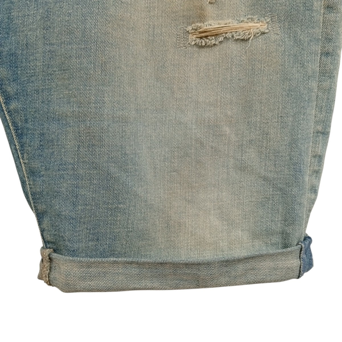 Denim Slim ShortsハーフパンツD17418-C051-C278 - Image 7