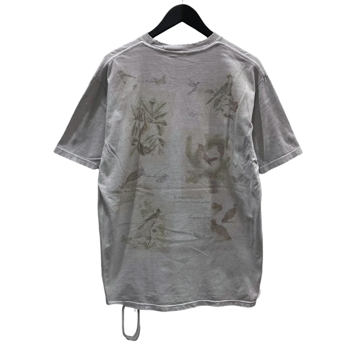 25SS プリントTシャツ BIRD ENCYCLOPEDIA T-SHIRT バード エンサイクロペディア ティーシャツ ANC-CT144 - Image 2